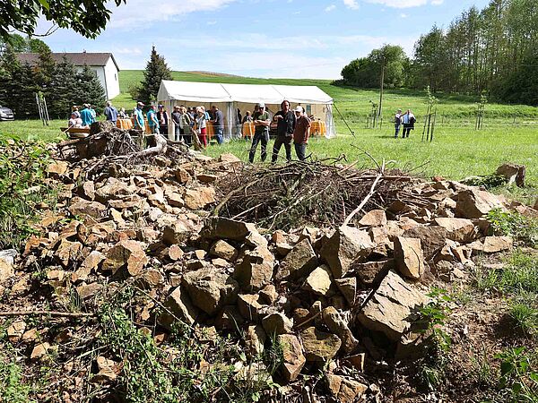 Projekteröffnung in Haindling am 06.05.2024